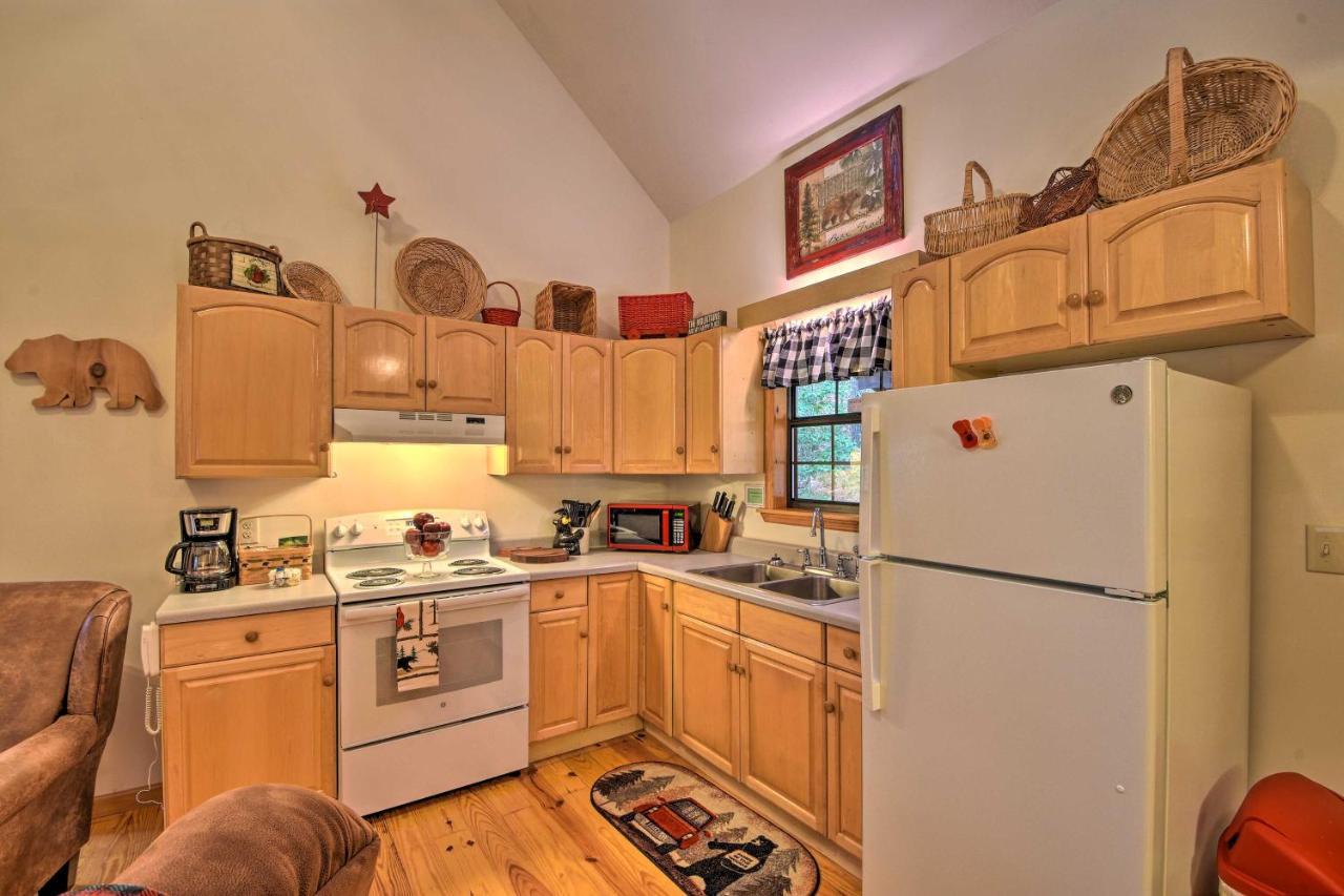 Modern Cabin With Deck In The Blue Ridge Mountains! Блэрсвилл Экстерьер фото