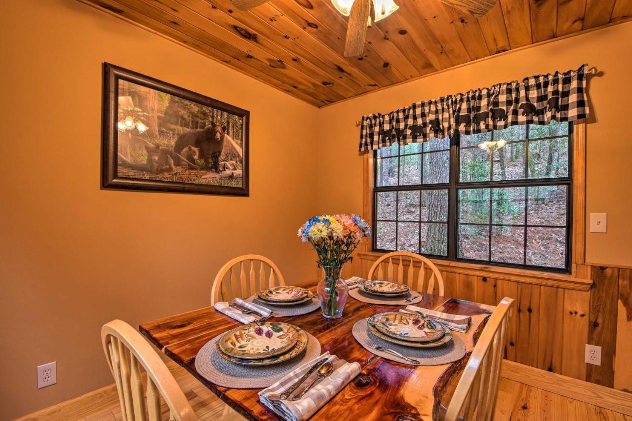 Modern Cabin With Deck In The Blue Ridge Mountains! Блэрсвилл Экстерьер фото